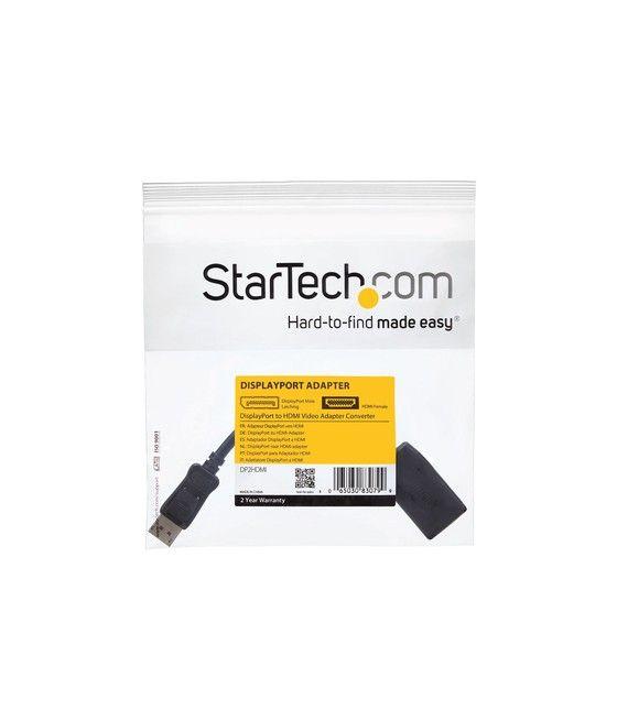 StarTech.com Adaptador de Vídeo DisplayPort a HDMI - Conversor DP - 1920x1200 - Pasivo - Imagen 6