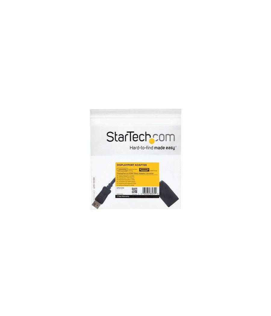 StarTech.com Adaptador de Vídeo DisplayPort a HDMI - Conversor DP - 1920x1200 - Pasivo - Imagen 6