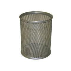 Bismark portalápices de rejilla redondo cromado