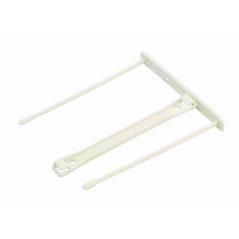 Fellowes 100 fasteners de plástico pro clip blanco (100mm)