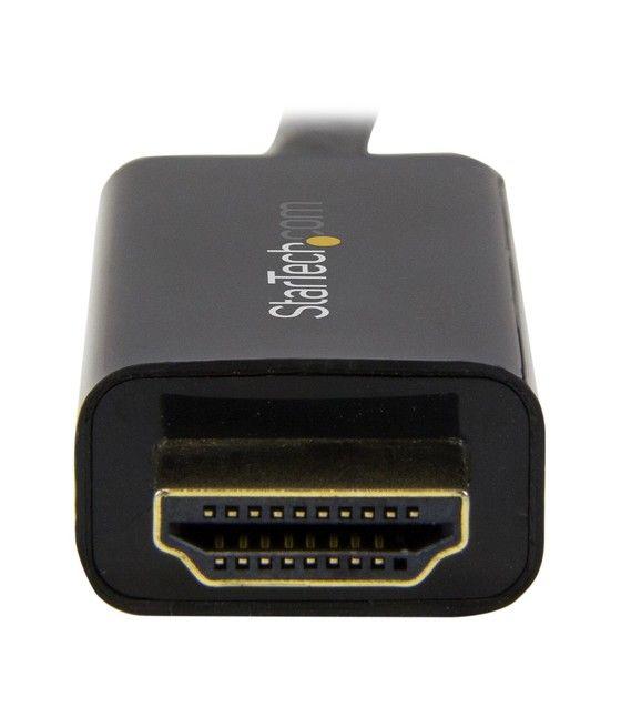 StarTech.com Cable Conversor DisplayPort a HDMI de 2m - Color Negro - Ultra HD 4K - Imagen 3