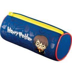 MAPED ESTUCHE PORTATODO HARRY POTTER KIDS TUBO C/CREMALLERA NEOPRENO AZUL - Imagen 1