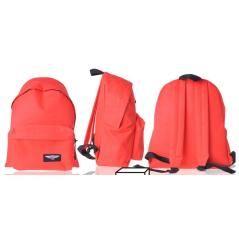 MP MOCHILA ECO GRANDE 43X35X24CM CREMALLERA ROJO - Imagen 1