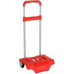 SAFTA CARRO PORTAMOCHILAS P.186C TROLLEY ROJO - Imagen 1