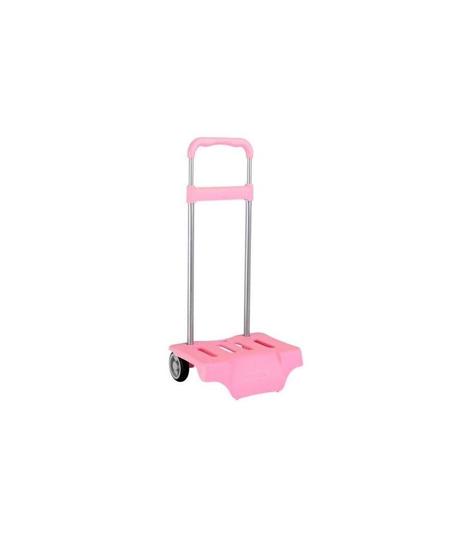 SAFTA CARRO PORTAMOCHILAS P.673C TROLLEY ROSA CLARO - Imagen 1