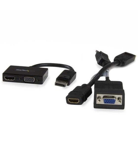 StarTech.com Adaptador DP de Audio/Vídeo para Viajes - Conversor DisplayPort a HDMI o VGA - 1920x1200 1080p - Imagen 5