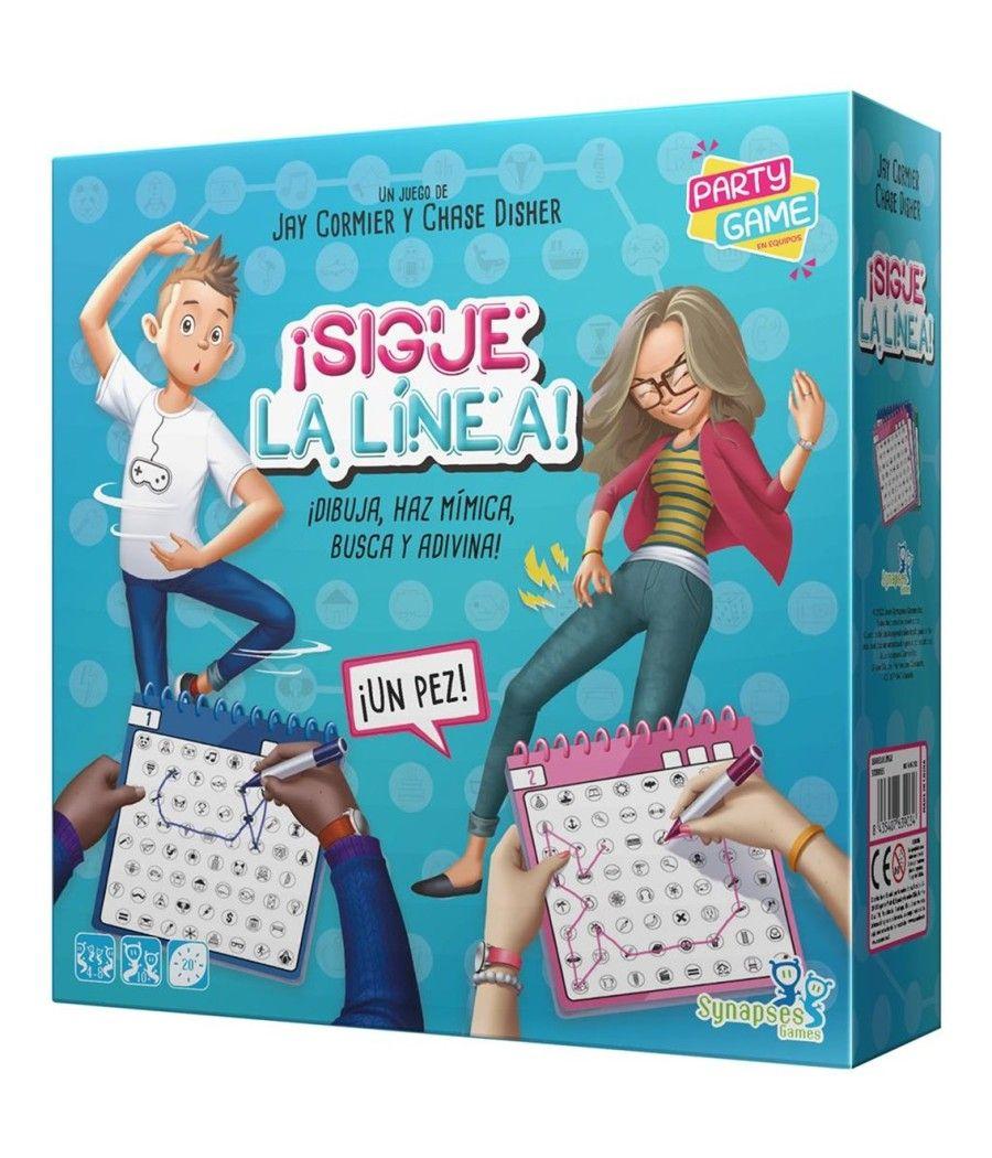 Juego de mesa ¡sigue la linea! pegi 10 - Imagen 1