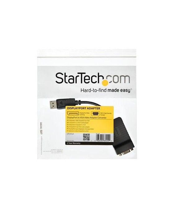 StarTech.com Adaptador Conversor de Vídeo Activo DisplayPort DP a VGA - 1920x1200 - Convertidor - Imagen 6