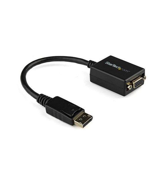 StarTech.com Adaptador Conversor de Vídeo DisplayPort DP a VGA HD15 - Convertidor Activo - 1920x1200 - Imagen 1