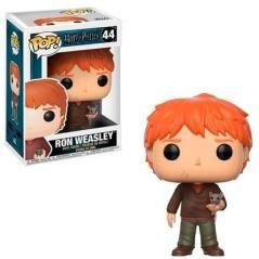 Funko pop harry potter ron weasly con scabbers nº 44 -caja original- - Imagen 1