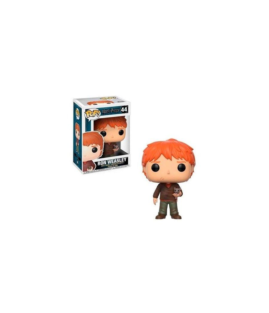 Funko pop harry potter ron weasly con scabbers nº 44 -caja original- - Imagen 1