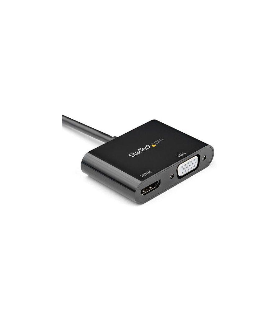 StarTech.com Adaptador DisplayPort a HDMI y VGA - 4K 60Hz - Imagen 2