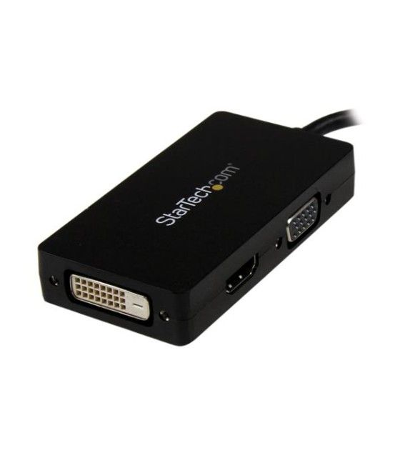 StarTech.com Adaptador Conversor DisplayPort a VGA DVI o HDMI - Convertidor A/V 3 en 1 para viajes - Imagen 3