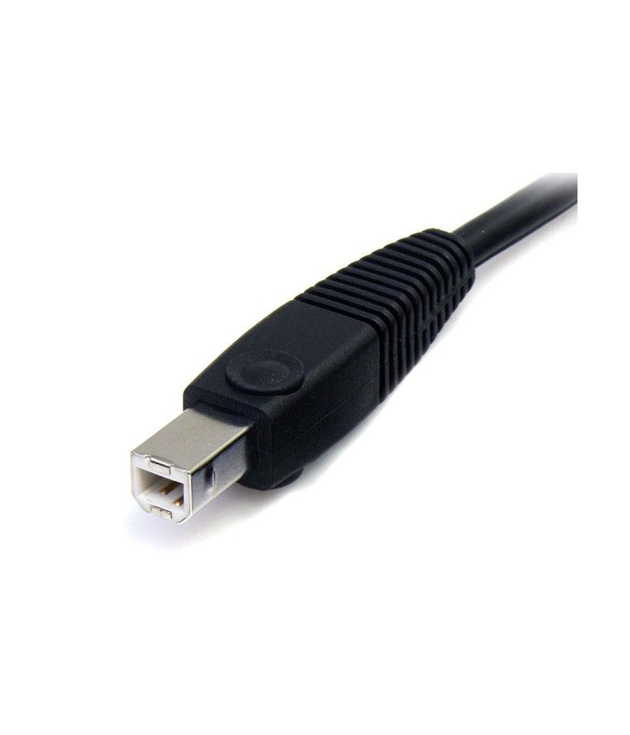 StarTech.com Cable Conmutador KVM USB DisplayPort 4 en 1 c/ Audio y Micrófono - 6 pies - Imagen 7