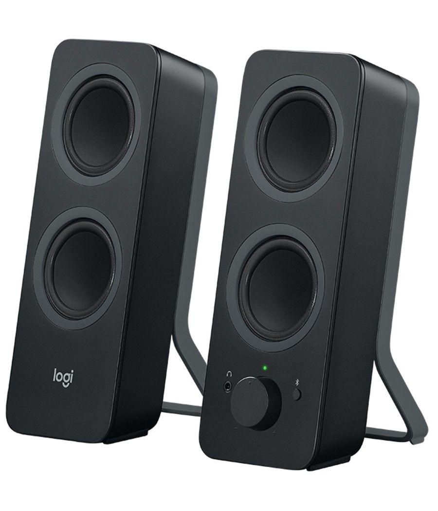 Altavoces logitech z207 bluetooth negros - Imagen 2