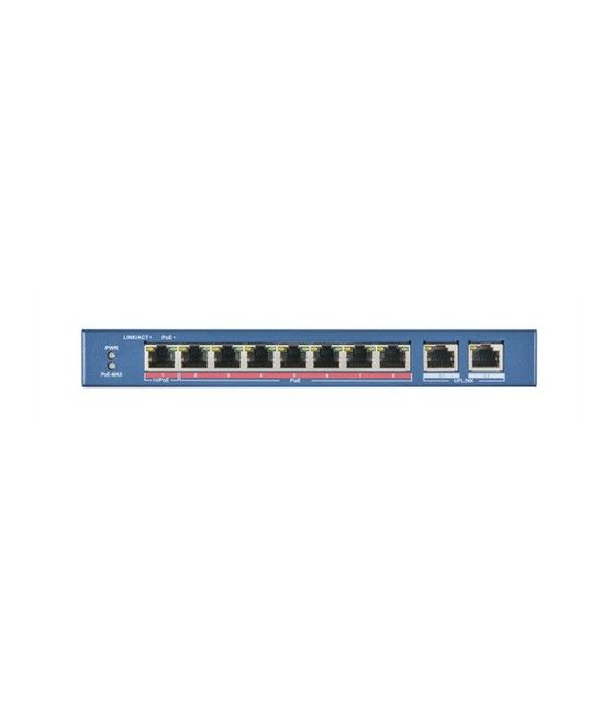 Hikvision Digital Technology DS-3E0310HP-E switch No administrado Fast Ethernet (10/100) Energía sobre Ethernet (PoE) Azul - Ima