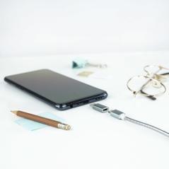 Conector nanocable usb - c macho - micro usb hembra - Imagen 8