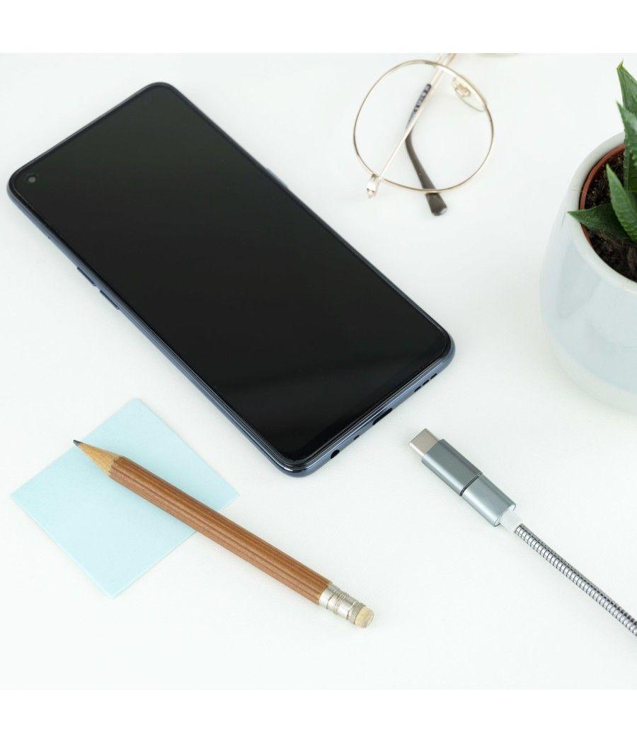 Conector nanocable usb - c macho - micro usb hembra - Imagen 9