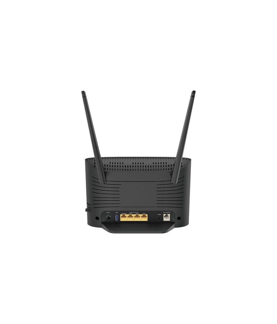 D-Link DSL-3788 router inalámbrico Gigabit Ethernet Doble banda (2,4 GHz / 5 GHz) 4G Negro - Imagen 3