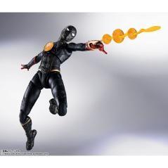 Figura tamashii nations marvel spider - man no way home spider - man traje negro & dorado sh figuarts - Imagen 3