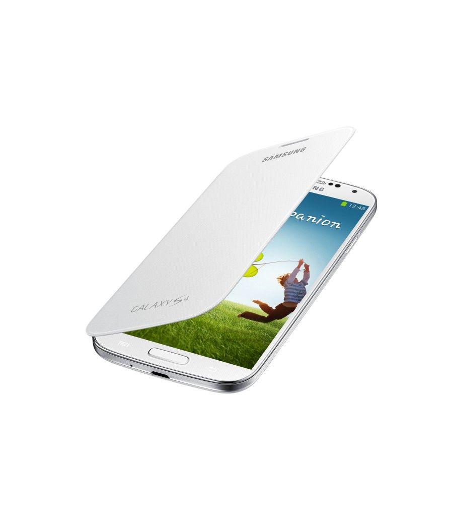 Funda con tapa para smartphone samsung galaxy s4 blanca - Imagen 5