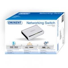Switch eminent 5 puertos 10 - 100 - 1000 mbps - Imagen 3