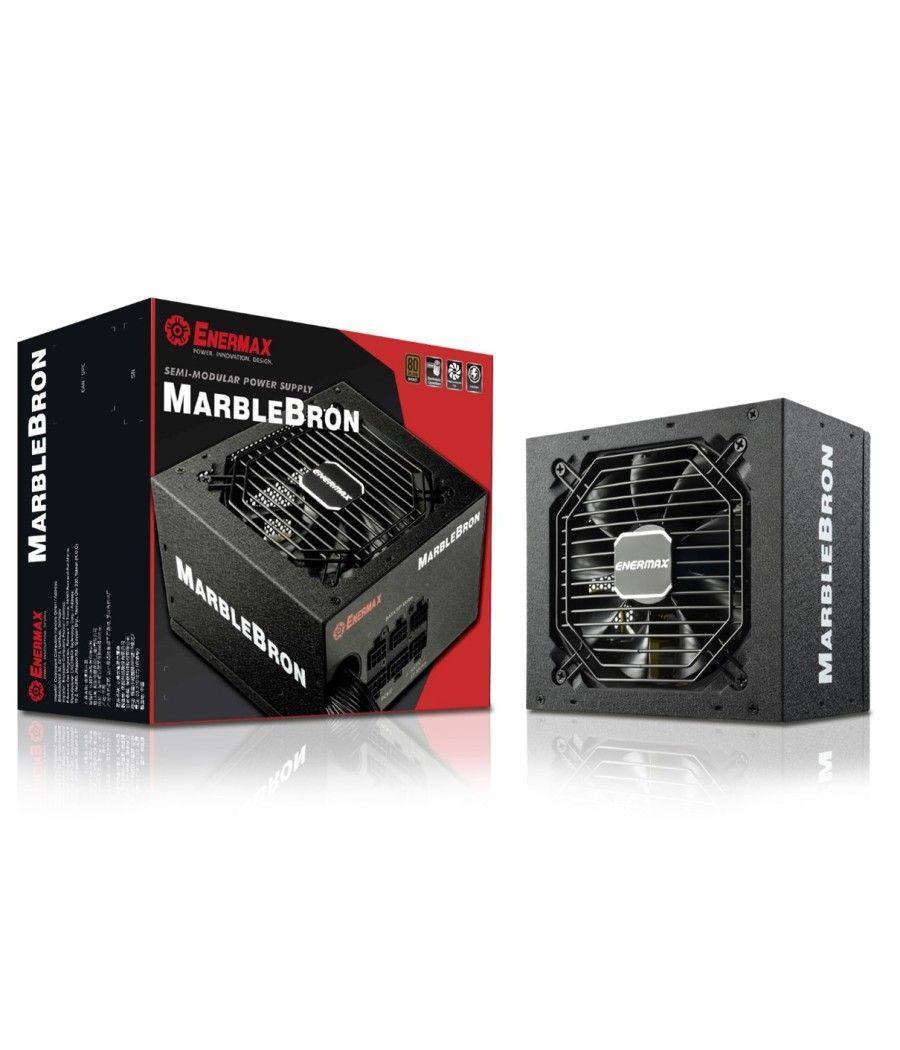 Fuente de alimentacion enermax marblebron 750w 80+ bronze semi - modular - Imagen 2