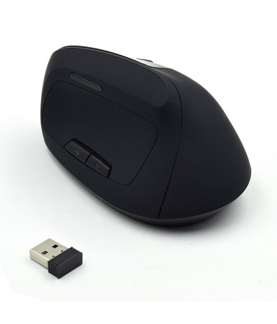 Mouse raton vertical ergonomico ewent ew3158 usb - 1600dpi - negro - Imagen 12