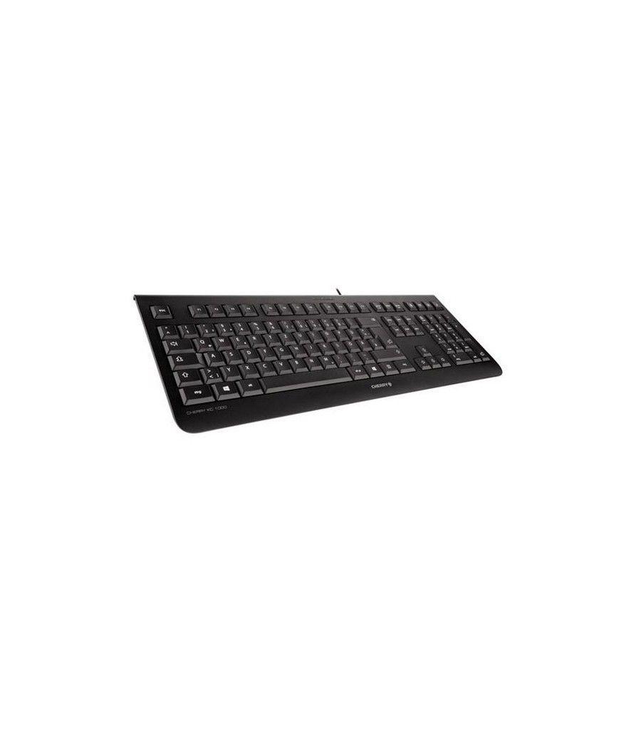 Teclado cherry kc 1000 silencioso usb ultra slim negro - Imagen 10