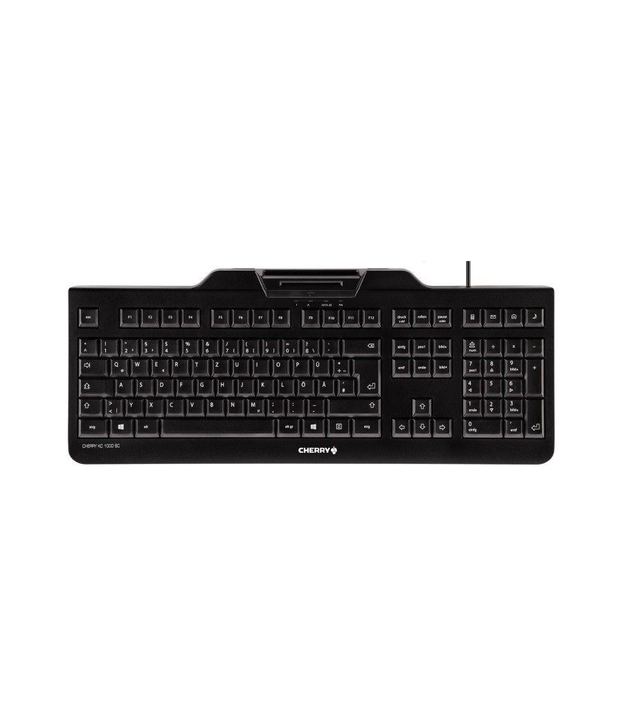 Teclado cherry kc 1000 sc lector de tarjeta chip integrado dni usb negro - Imagen 10