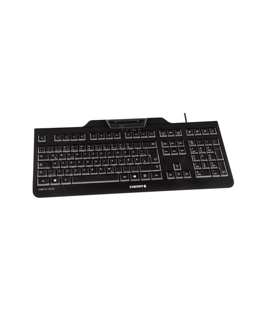 Teclado cherry kc 1000 sc lector de tarjeta chip integrado dni usb negro - Imagen 12