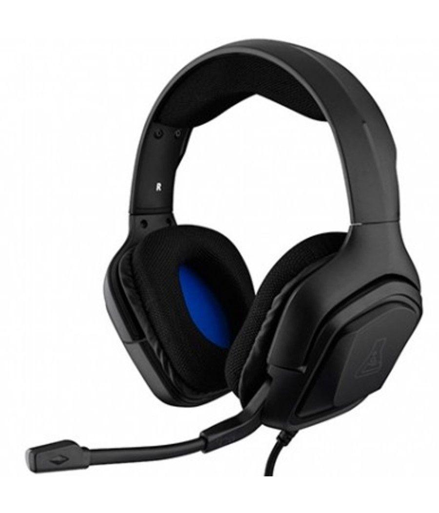 Auriculares the g - lab korp - cobalt - b microfono jakc 3.5mm gaming negro - Imagen 4