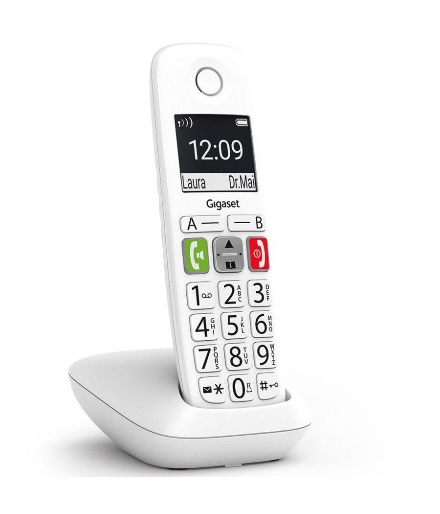 Telefono fijo inalambrico gigaset e290 duo blanco 300 numeros - 42 tonos - Imagen 3