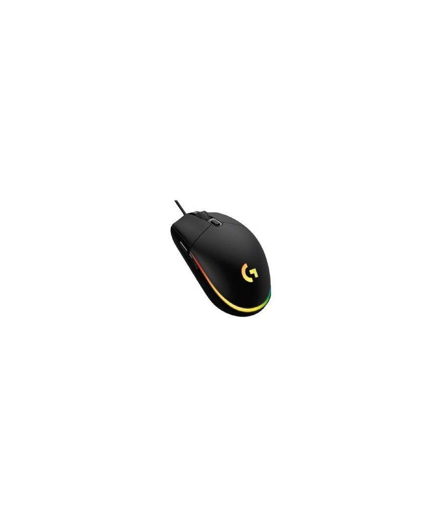 Mouse raton logitech g102 lightsync negro - Imagen 1