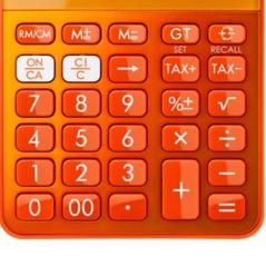 Calculadora canon sobremesa ls - 100k naranja - Imagen 4