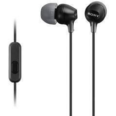 Auriculares sony mdr - ex15apb boton negro - microfono - Imagen 3