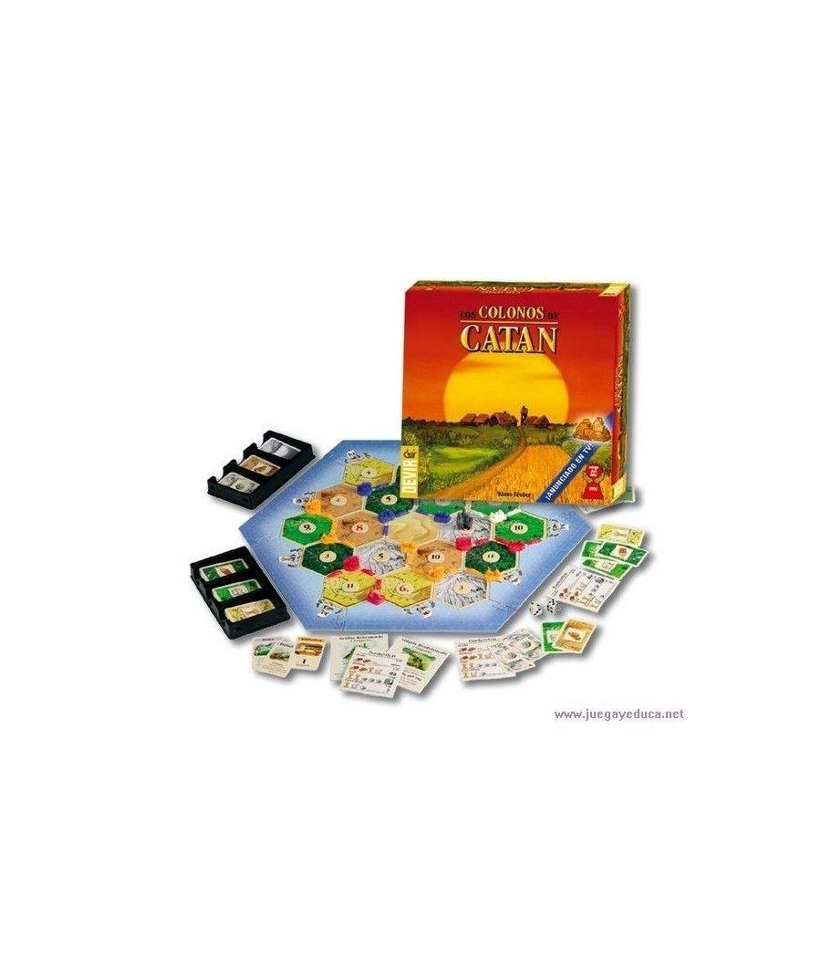 Juego de mesa devir colonos de catan 4 jugadores - Imagen 2