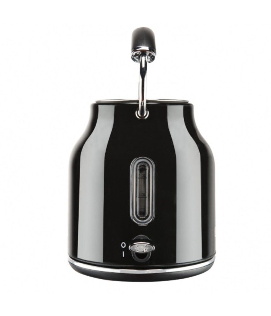 Hervidor de agua bourgini nostalgic water kettle deluxe negro 1.78l - Imagen 3