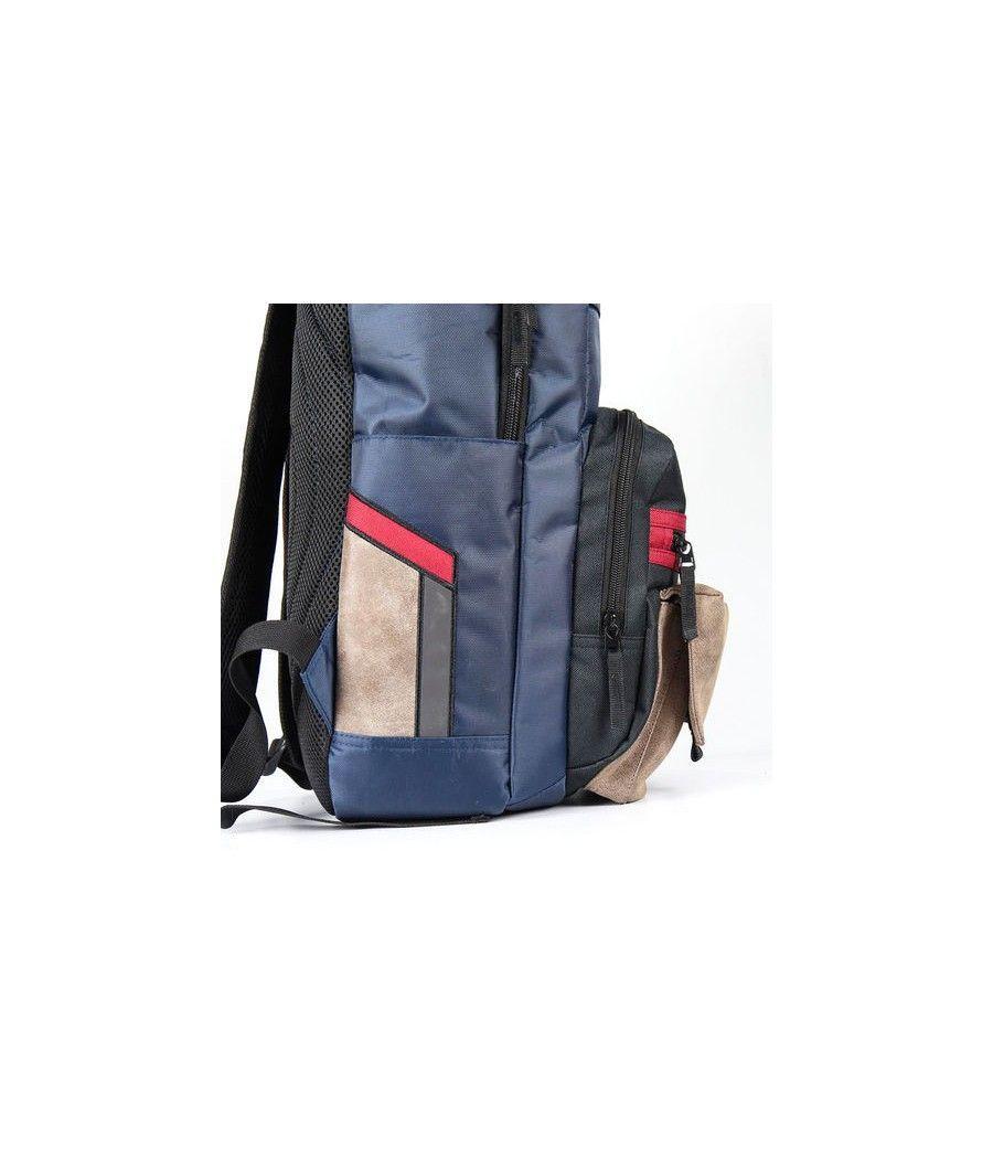 Mochila casual cerdá marvel capitan america vengadores multicolor 48 cm - Imagen 3