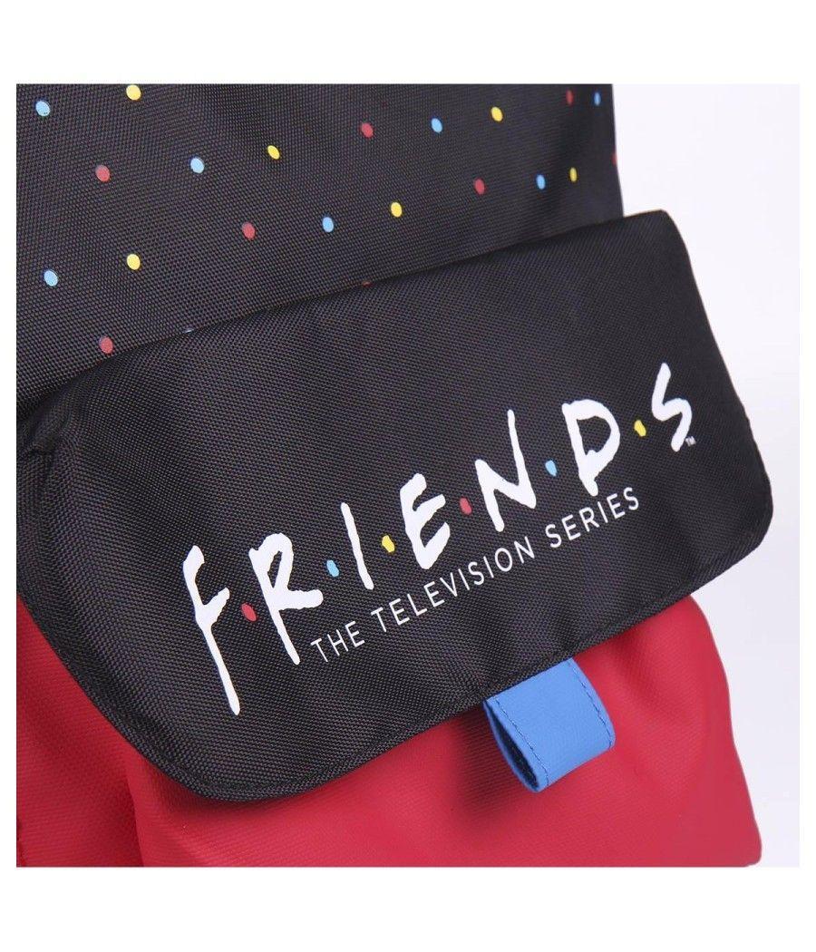 Mochila casual cerdá series tv friends multicolor 38 cm - Imagen 2