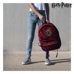 Mochila casual terciopelo cerdá harry potter anden 9 3 - 4 burdeos 40 cm - Imagen 3