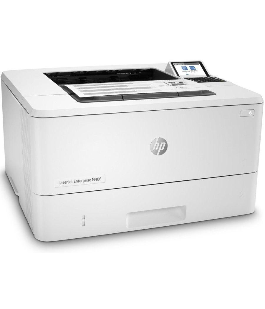 Impresora hp laser monocromo laserjet enterprise m406dn a4 - 40ppm - usb - red - duplex impresion - Imagen 5