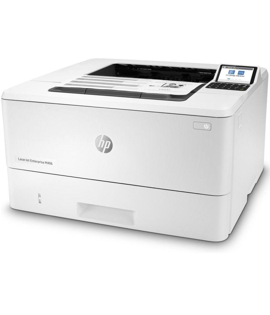 Impresora hp laser monocromo laserjet enterprise m406dn a4 - 40ppm - usb - red - duplex impresion - Imagen 6