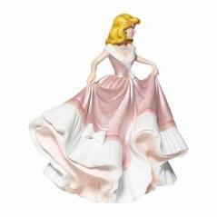 Figura enesco disney la cenicienta la cenicienta con vestido rosa - Imagen 3