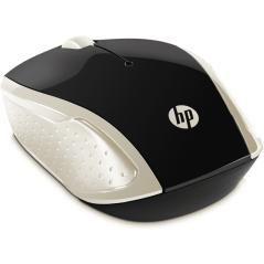 Mouse raton hp wireless inalambrico 200 negro - oro - Imagen 6