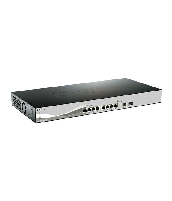 D-Link DXS-1210-10TS switch Gestionado L2/L3 10G Ethernet (100/1000/10000) 1U Negro, Plata - Imagen 1