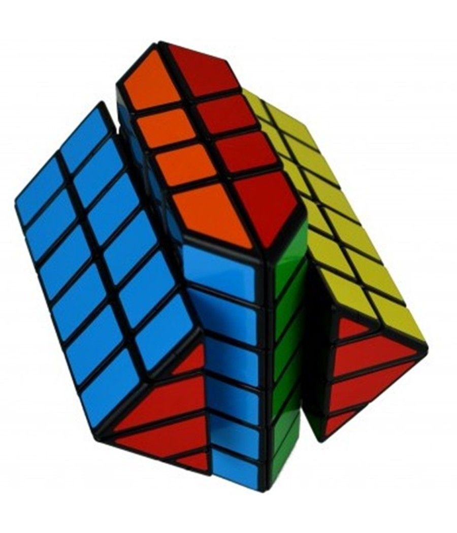 Cubo de rubik calvin's 4x4x6 crazy bad fisher negro - Imagen 2