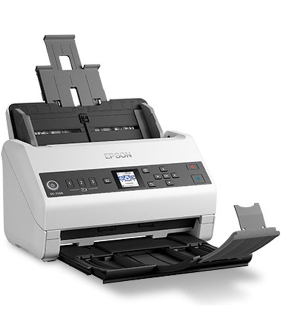Escaner sobremesa epson workforce ds - 730n a4 - 40ppm - usb tipo b - red - adf - lcd - Imagen 10