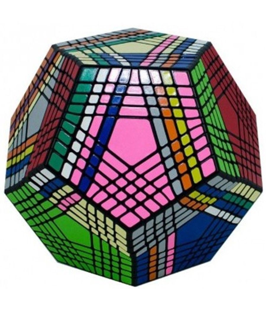 Cubo de rubik shengshou petaminx dodecaedro 9x9 negro - Imagen 2