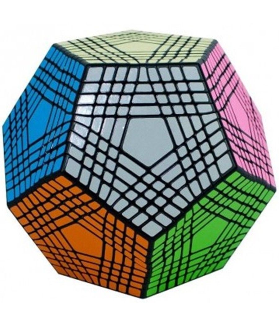 Cubo de rubik shengshou petaminx dodecaedro 9x9 negro - Imagen 3